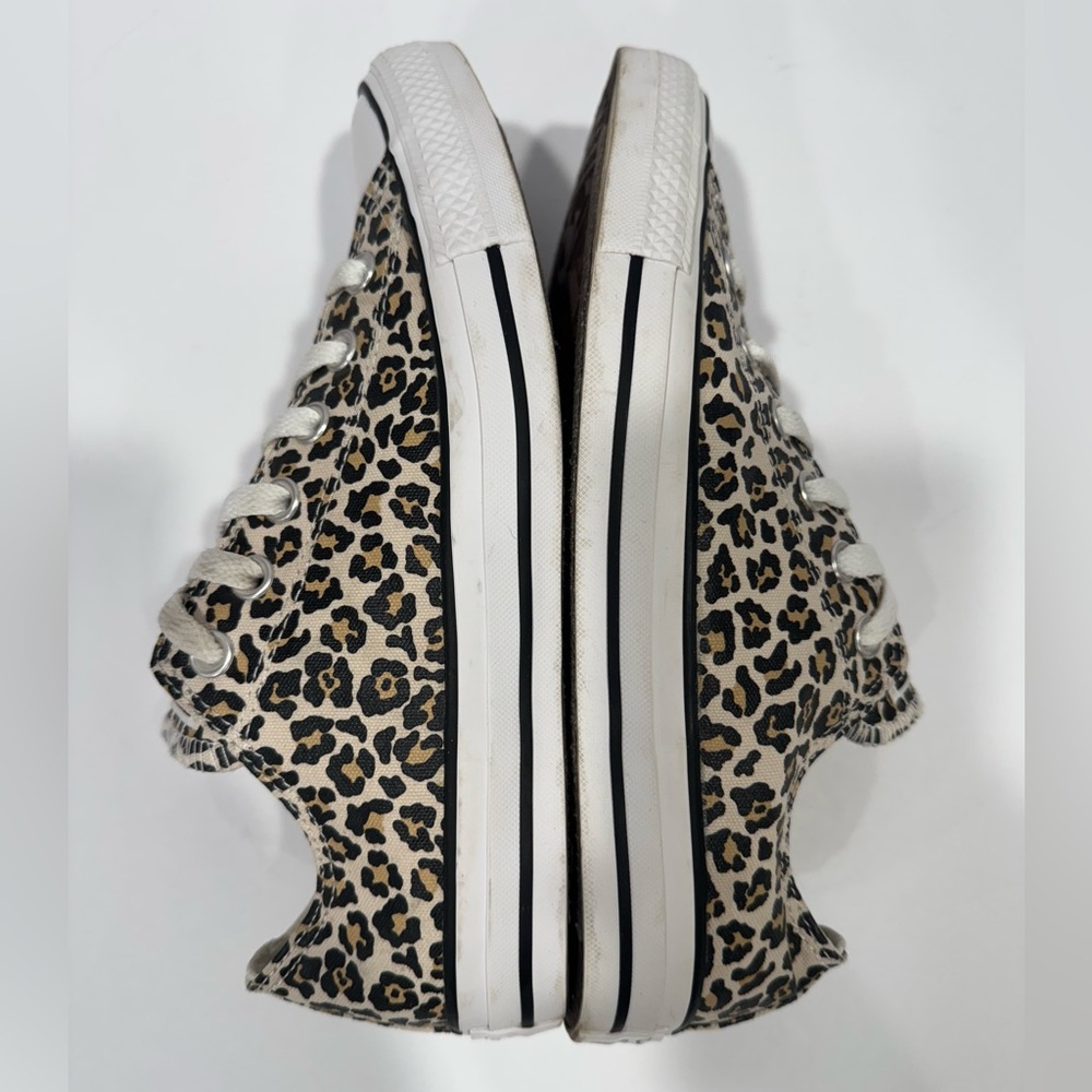 Converse All Star Leopard Pattern Sneakers - Picture 9 of 12